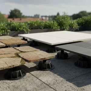 Adjustable Paving Pedestals & Raised Deck Supports